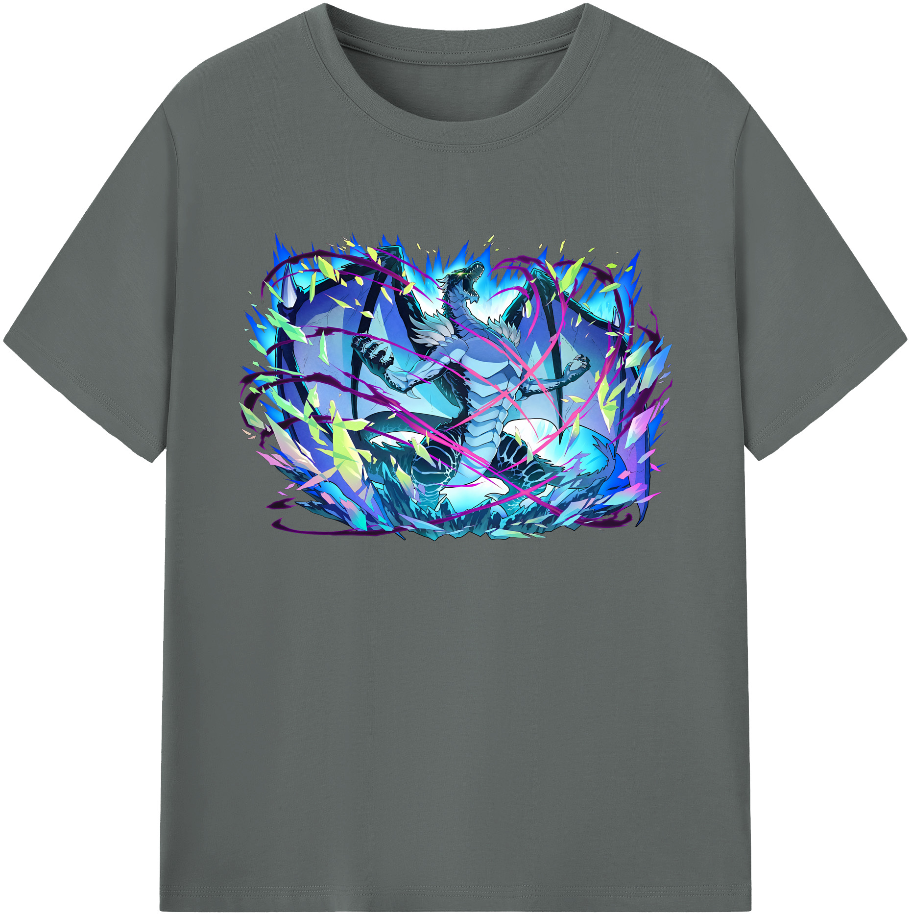 （画像用） 転スラ Regarding Reincarnated to Slime 綿100％ メンズ半袖Tシャツ｜肌触りやわらか＆通気性